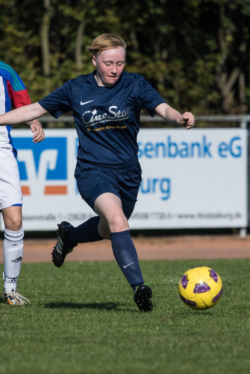 Bild 307 - B-Juniorinnen Krummesser SV - SV Henstedt Ulzburg : Ergebnis: 0:3